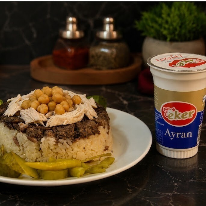 Muhteşem 3'lü Pilav Ayran Menü