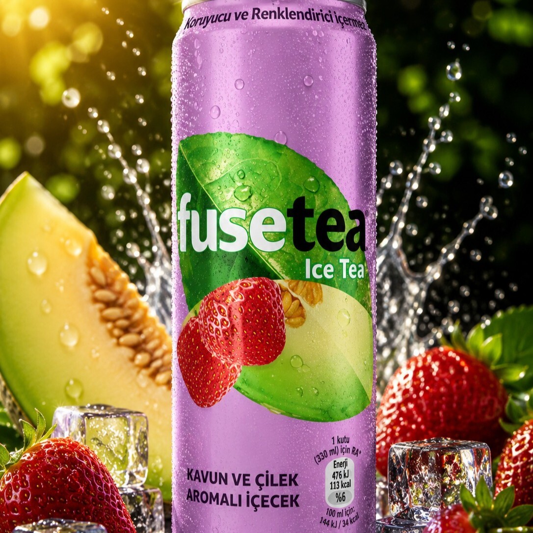 Fuse Tea Kavun ve Çilek (330 ml)