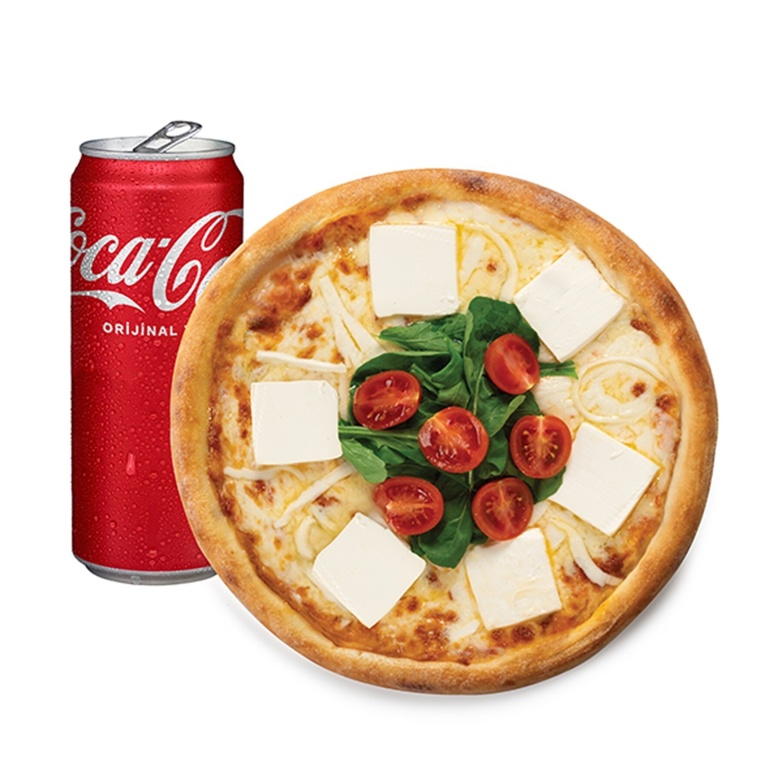 Dört Peynirli Pizza (28 cm) Menü