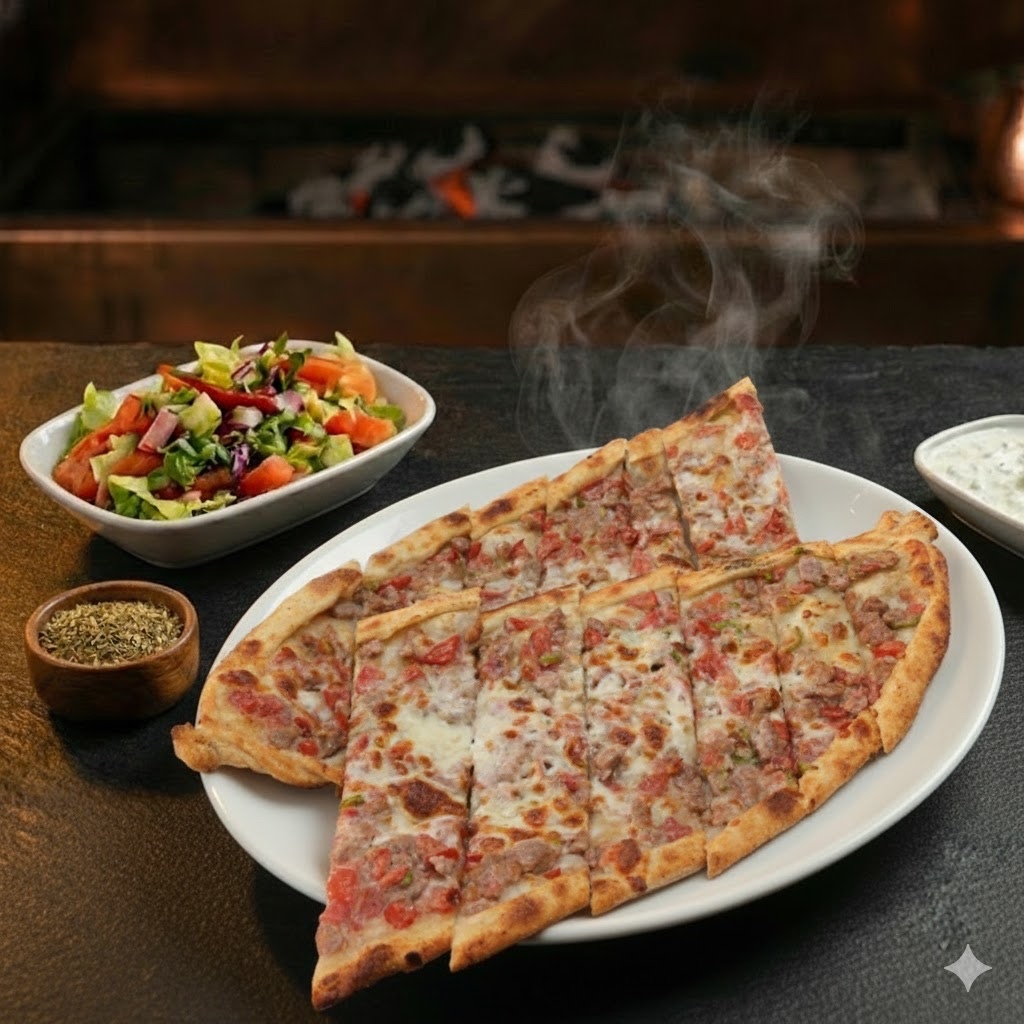 Kuşbaşılı Kaşarlı Pide