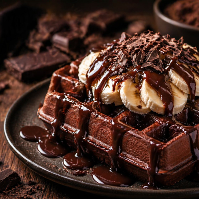 Çikolatalı Waffle