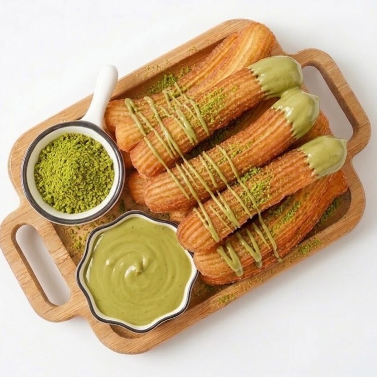Churros 6 Adet (Antep Fıstığı Sos)