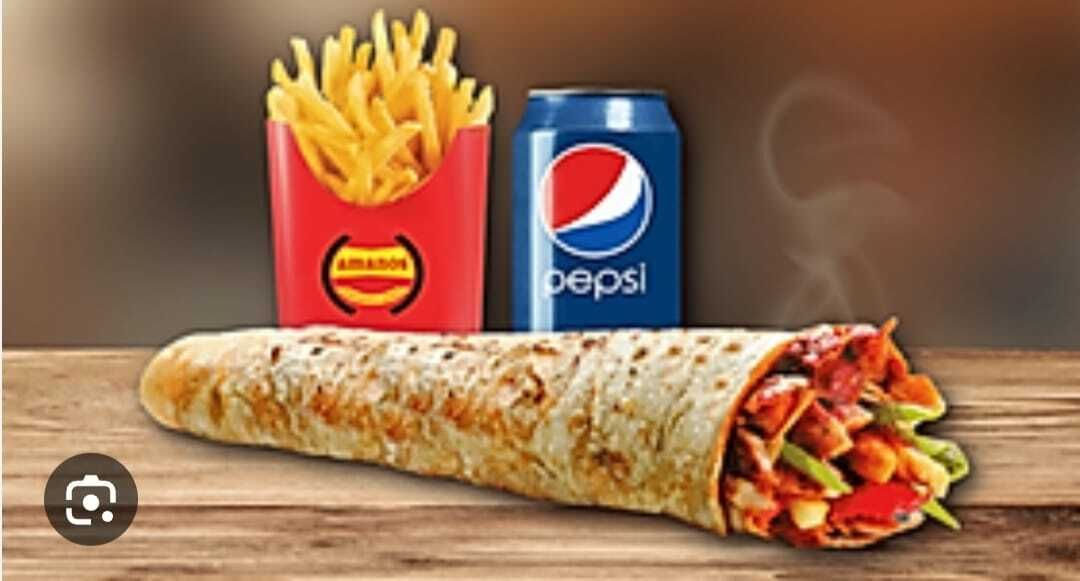 Tavuk Döner Dürüm Menü 2