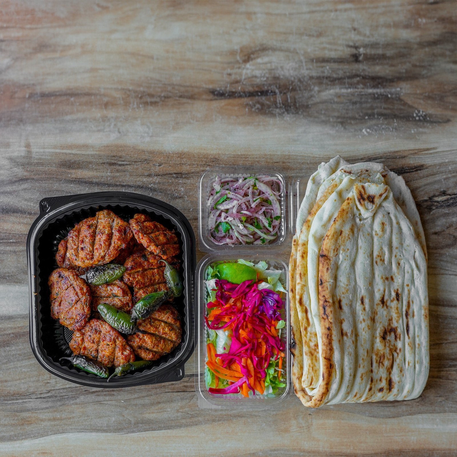 Tavuk Köfte (1 kg.) Menü
