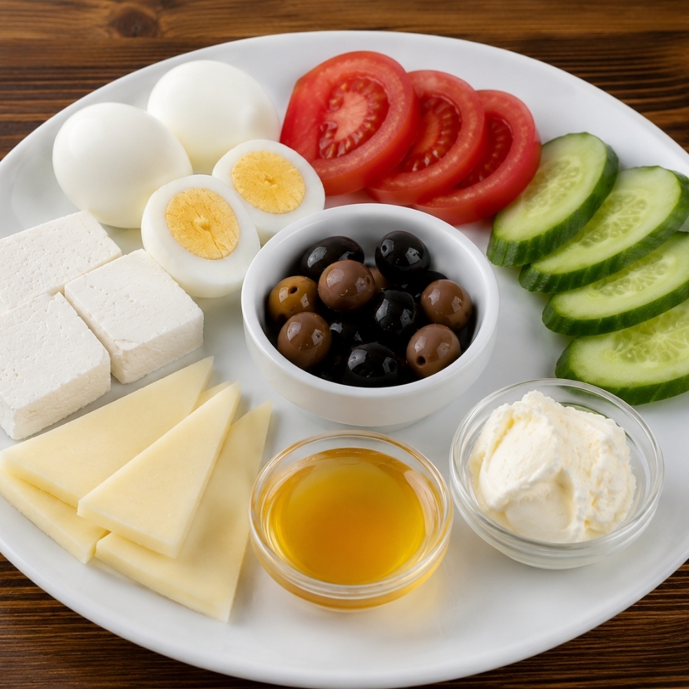 Kahvaltı Tabağı (Tek Kişilik)