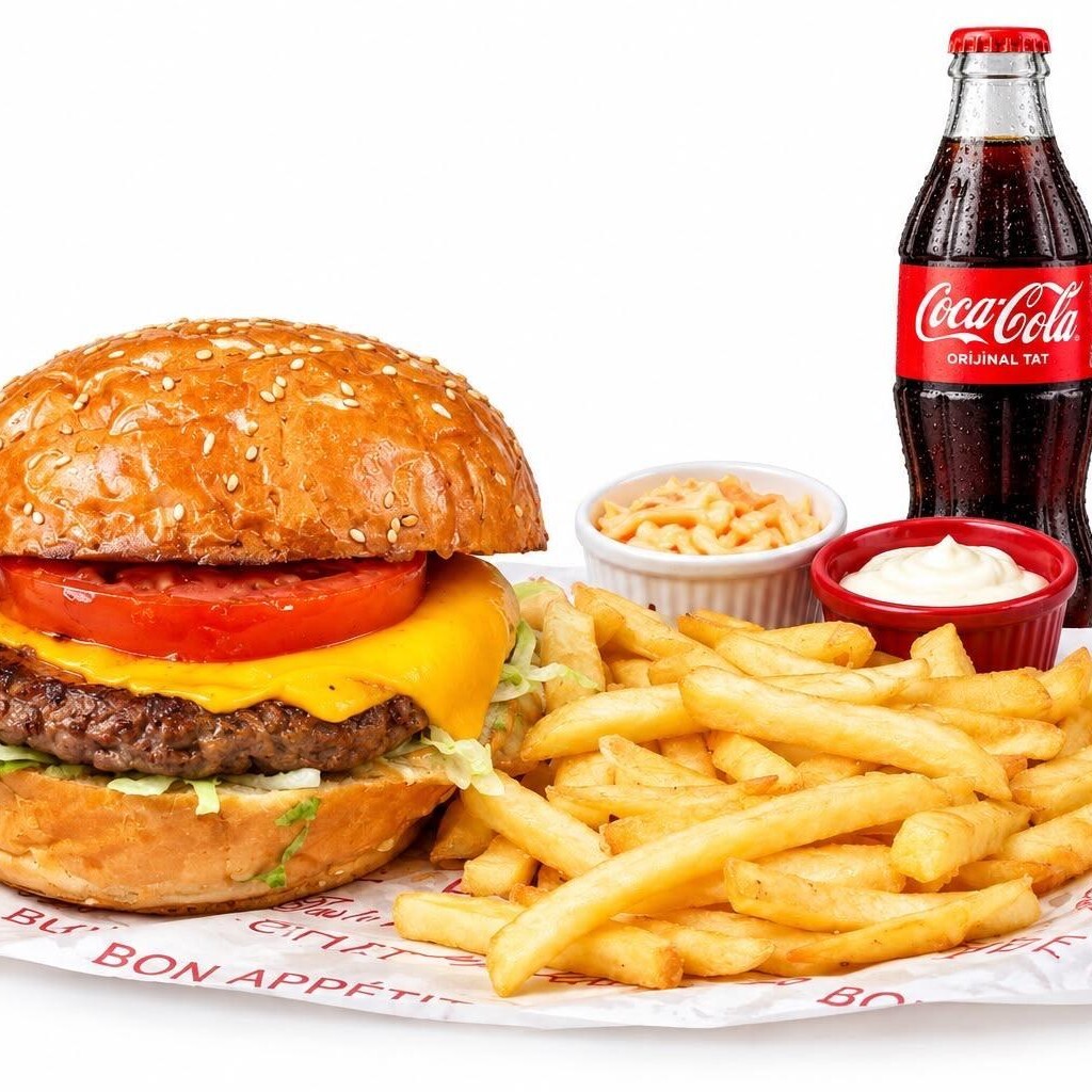 Classic Burger Menü