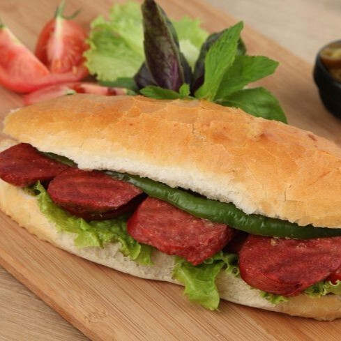 1+1 Tam Sucuk Ekmek+Ayran