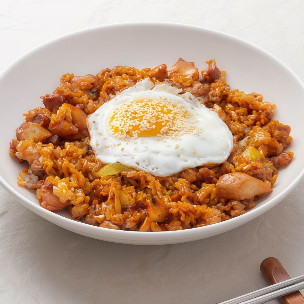 Tavuklu Bokkeumbap