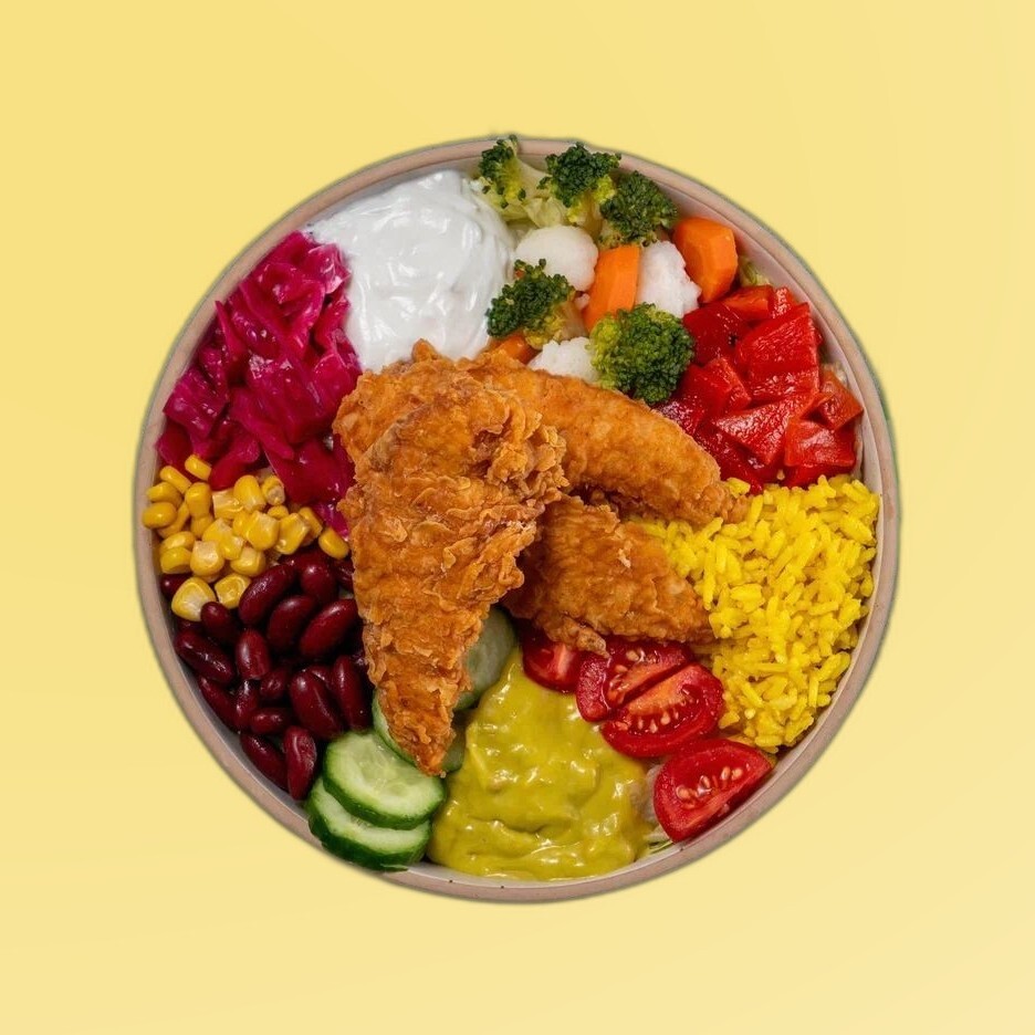 Çıtır Tavuklu Bowl