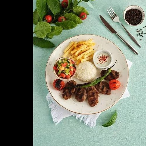 Köfte Porsiyon + Küçük Ayran