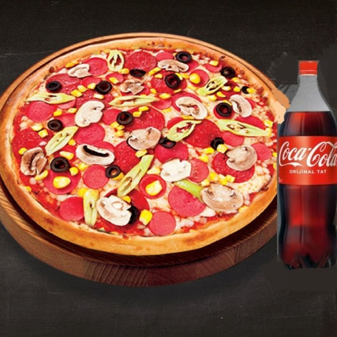 Büyük Pizza Menü