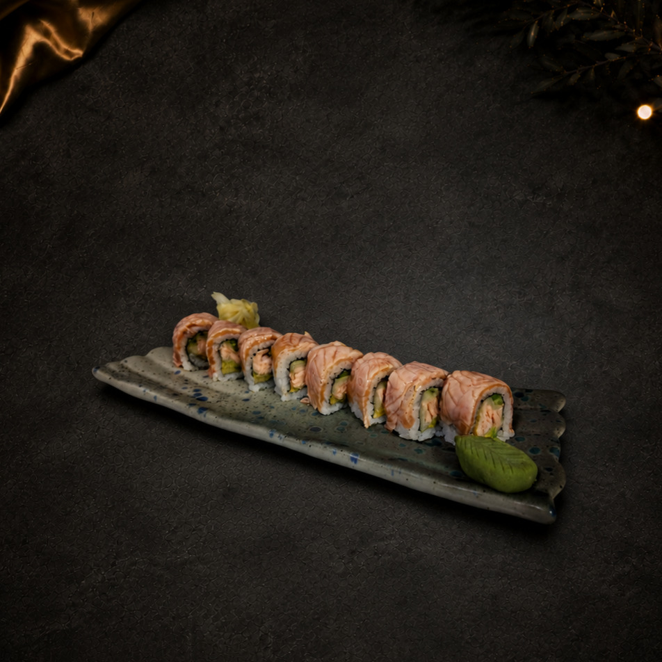 Salmon Lovers Hot Roll