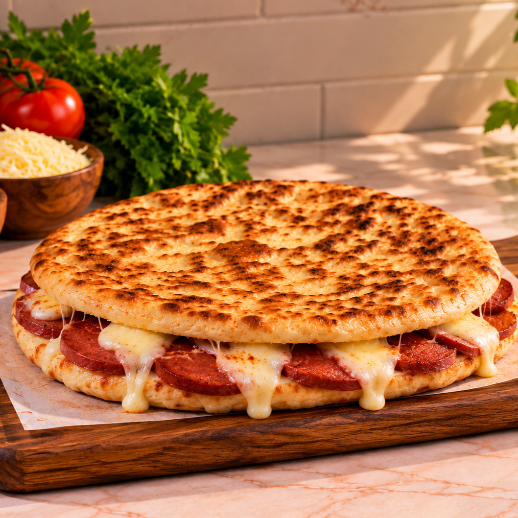 Karışık Bazlama Tost