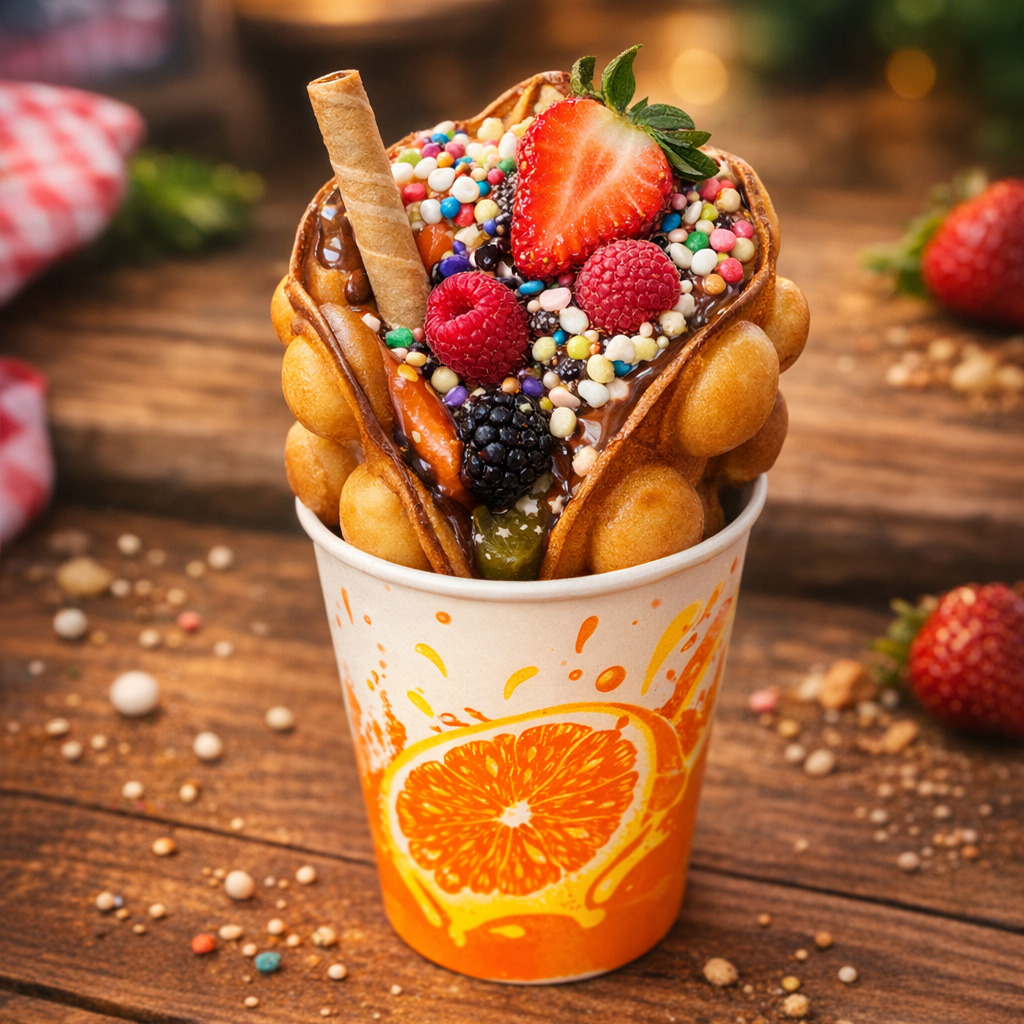 17 Bubble Waffle (Bardakta)