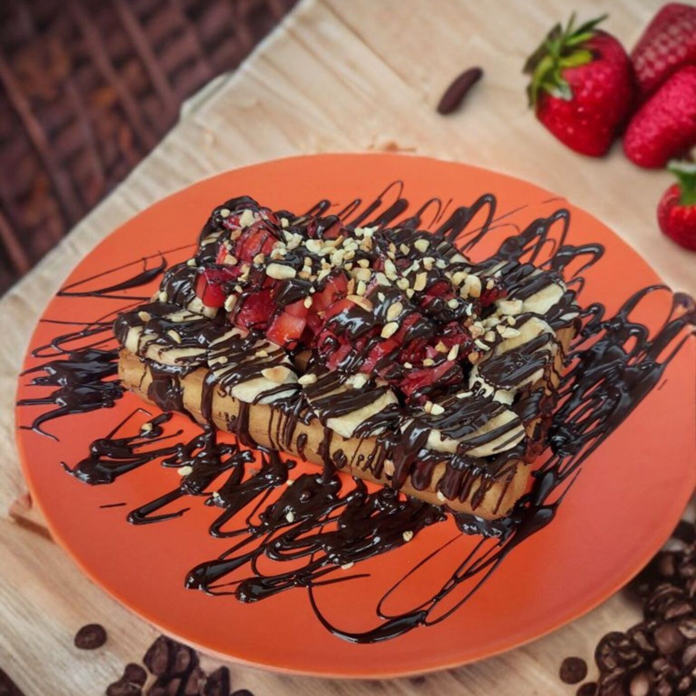 Waffle Dark (Küçük Hamur)
