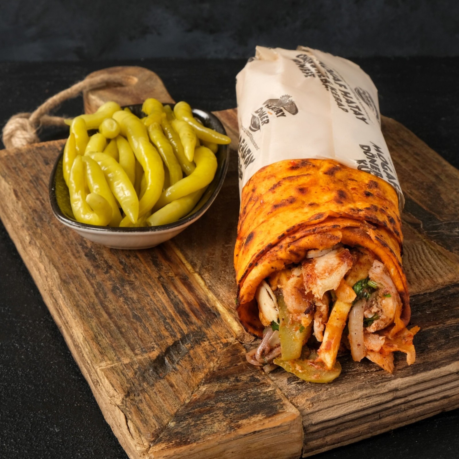 Tavuk Döner Dürüm (150 gr.)
