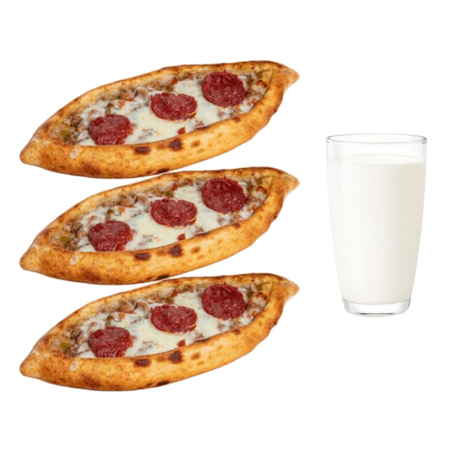 Karışık Cantık (3 Ad.) + Ayran (20 cl.)