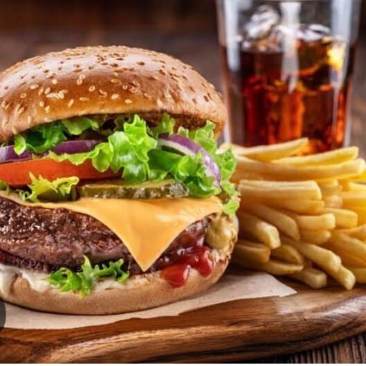 Cheeseburger Menü