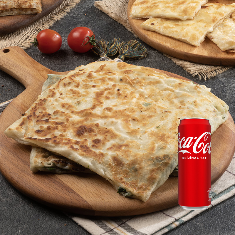 Coca Cola Lorlu Ev Yapımı Gözleme Menü