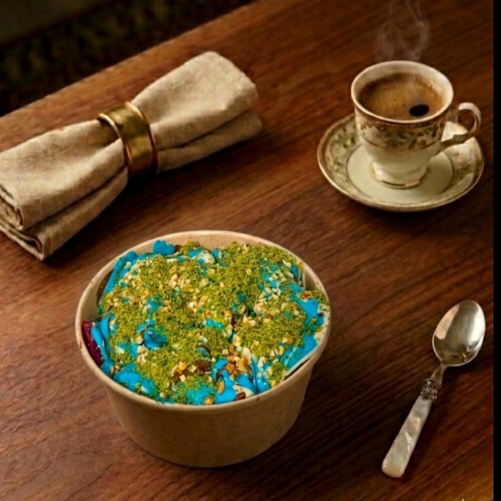 Bubble Gum Bowl Waffle ( Büyük hamur )