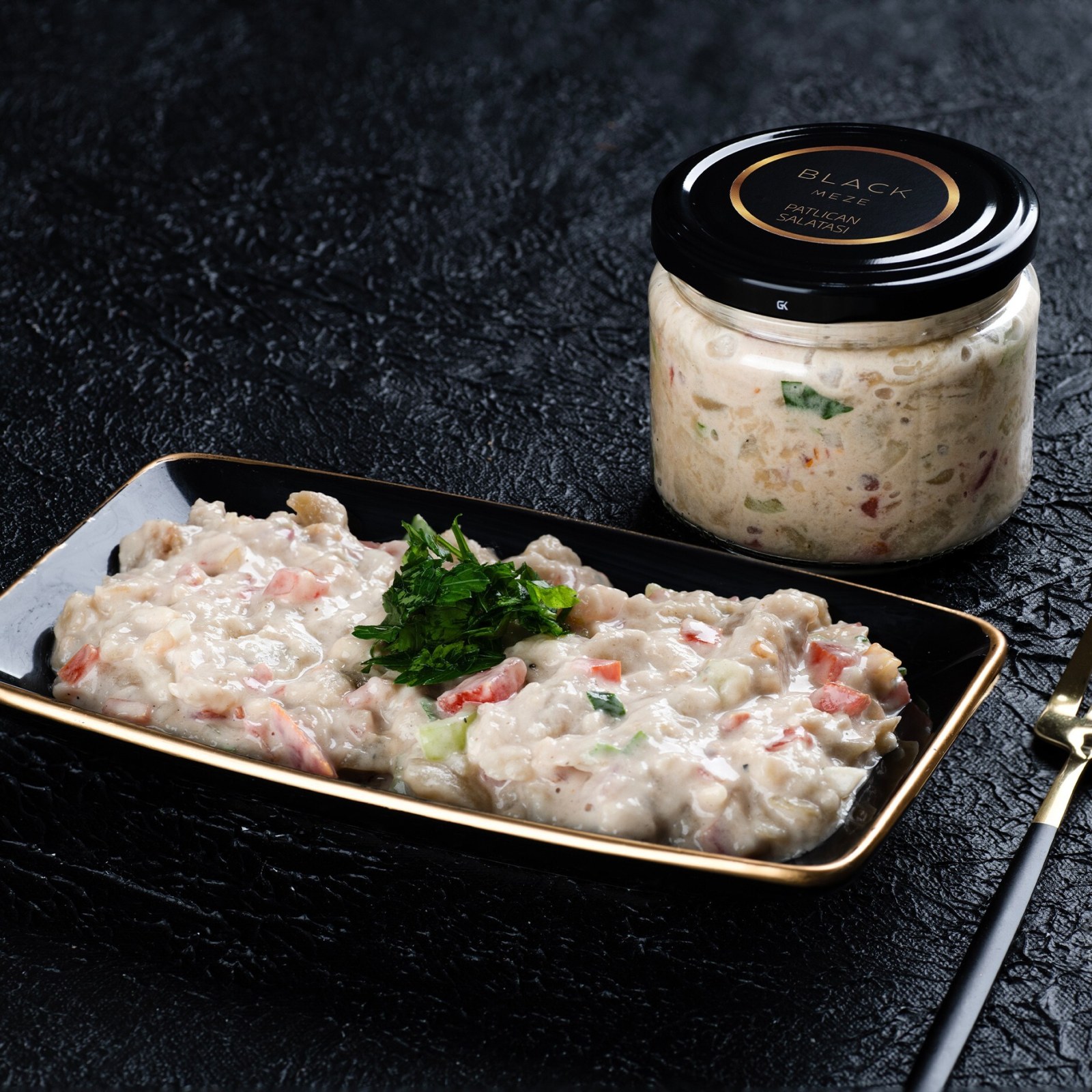 Patlıcan Salatası Tahinli