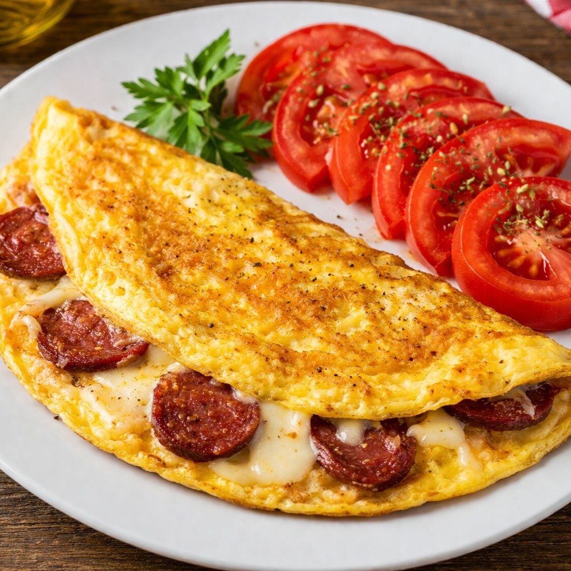 Sucuklu Omlet