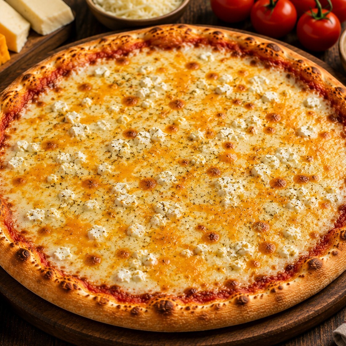 4 Peynirli Pizza (Büyük Boy)