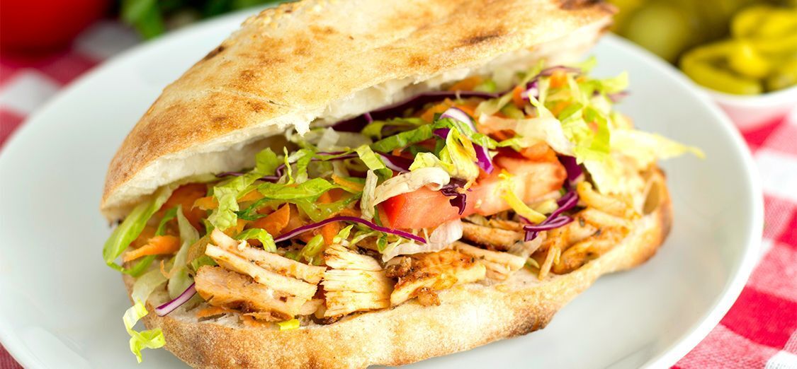 Yarım Ekmek Arası Tavuk Döner (80 Gr.)