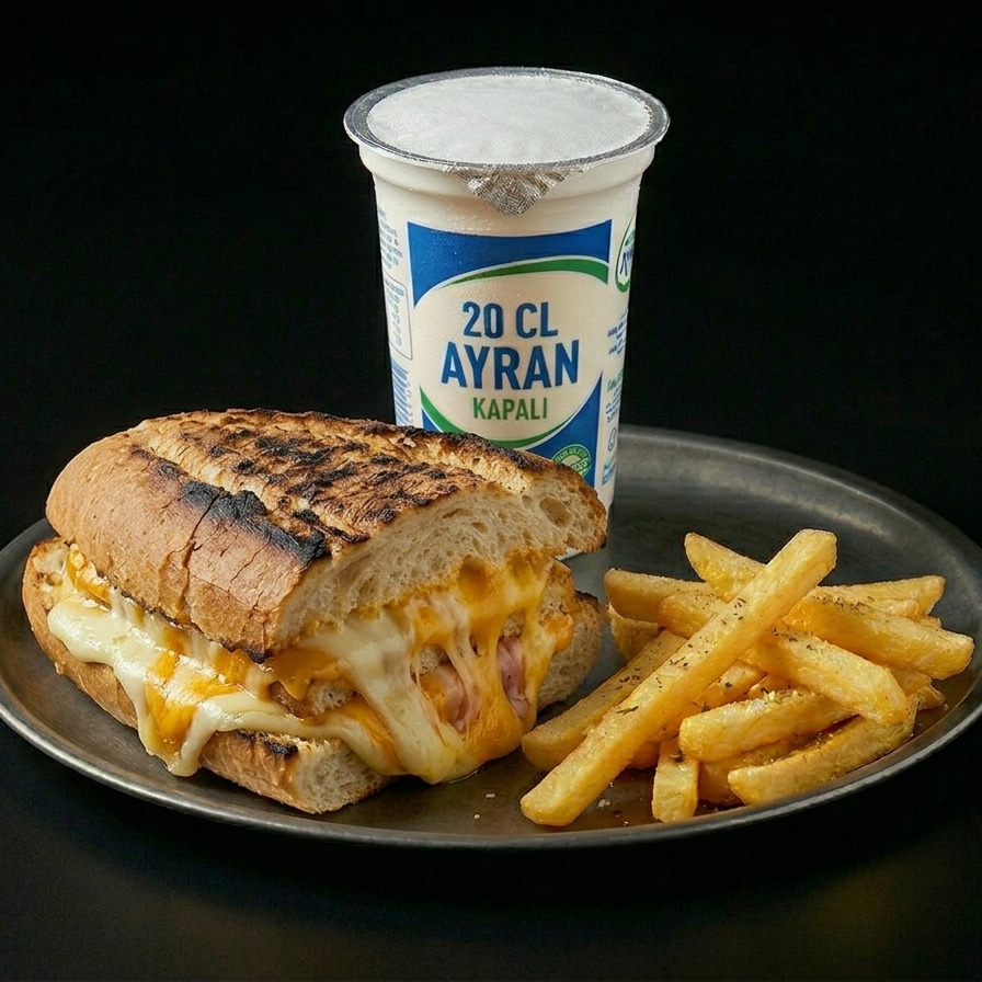 Üç Peynirli Tost Menü