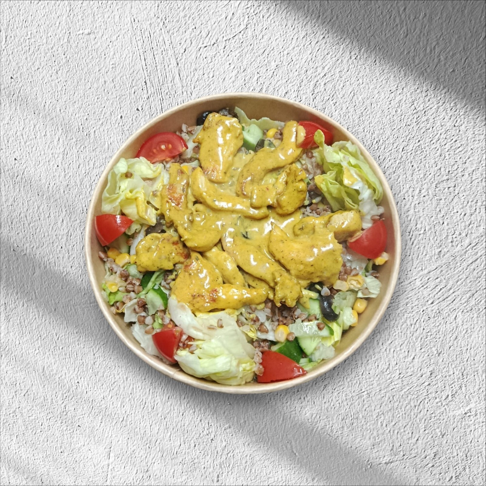 Körili Tavuk Salata