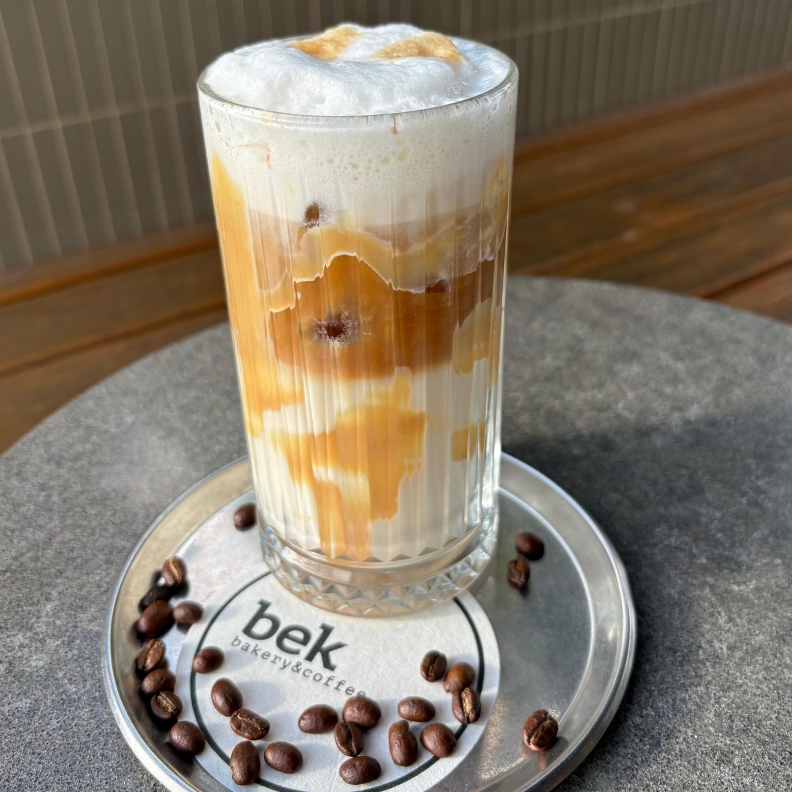 Iced Caramel Latte