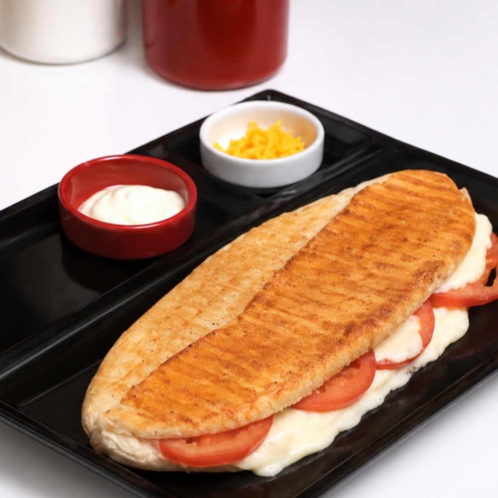 Beyaz Peynirli Kaşarlı Tost