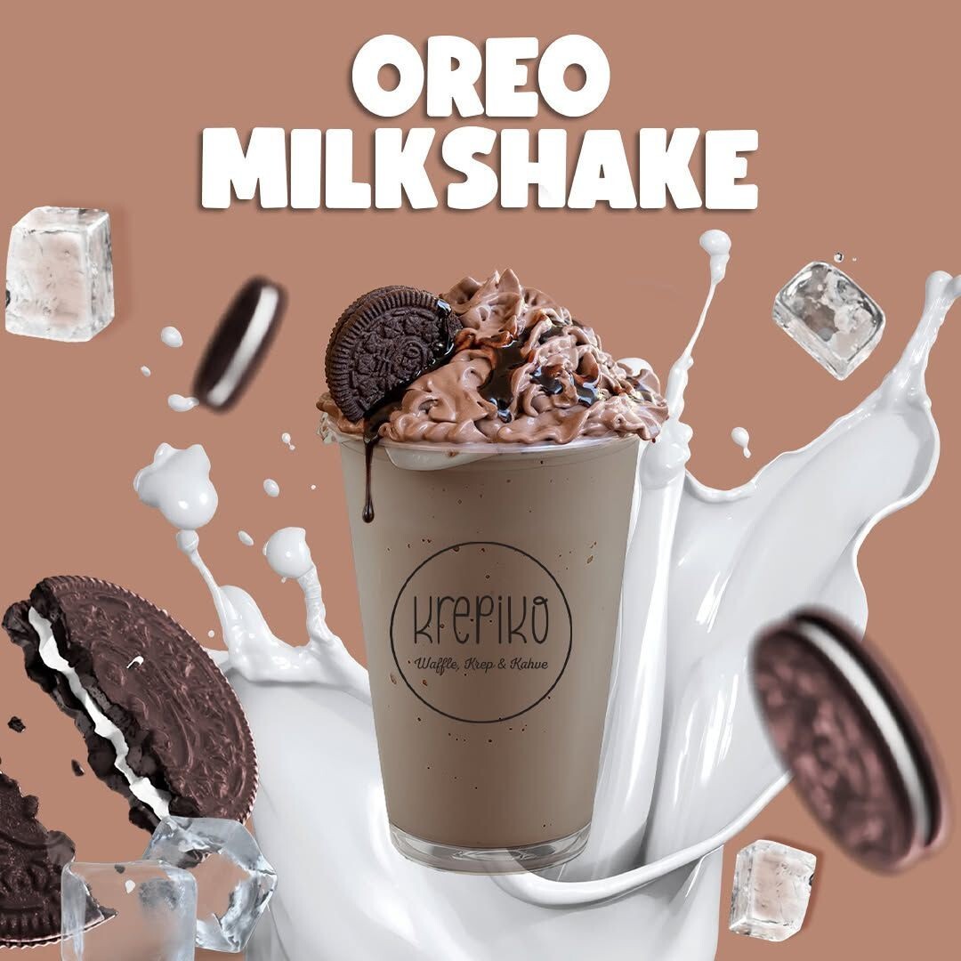 Oreo Çikolatalı Milkshake