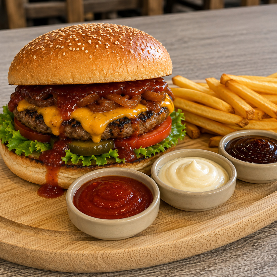 Meksican Burger Menü