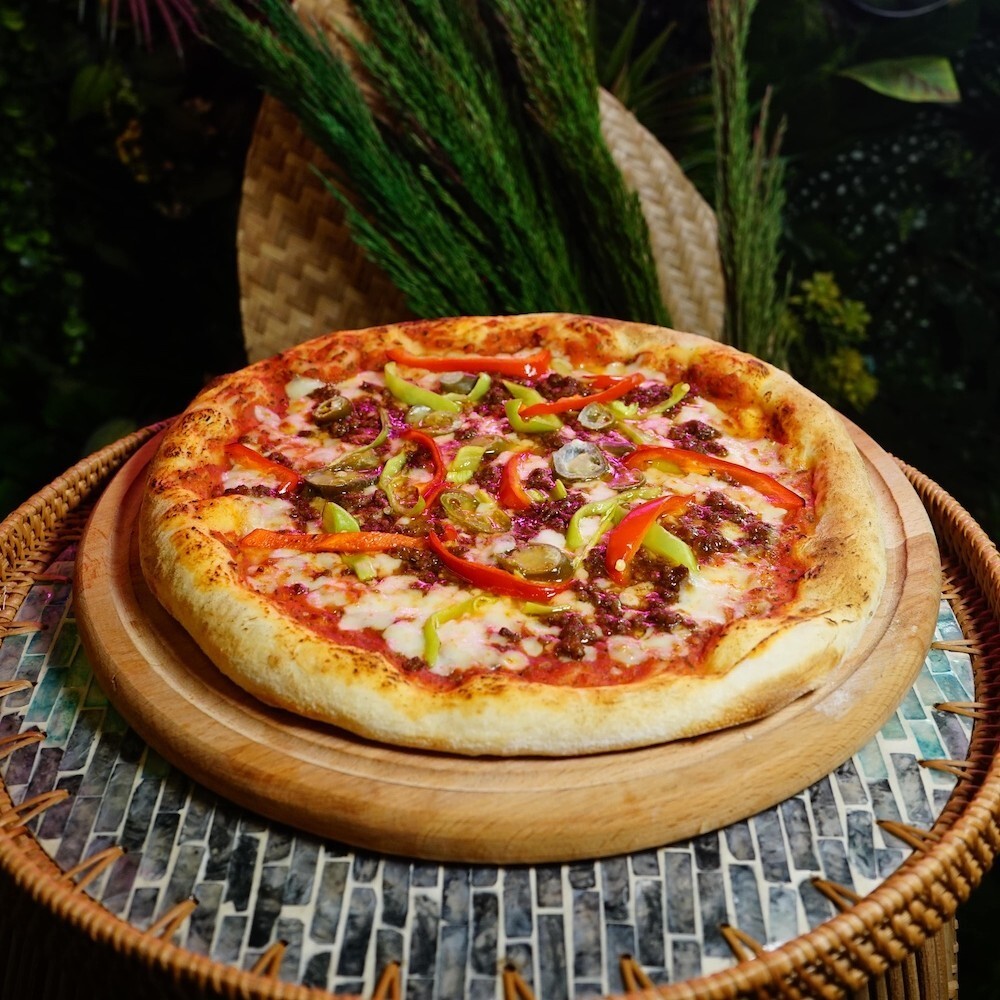 Kavurmalı Pizza (orta boy)