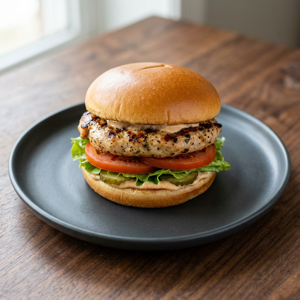 Klasik Tavuk Burger
