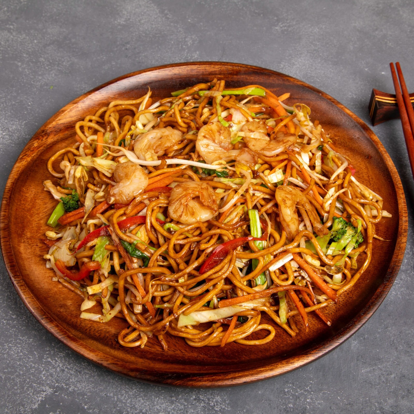 Karidesli Noodle