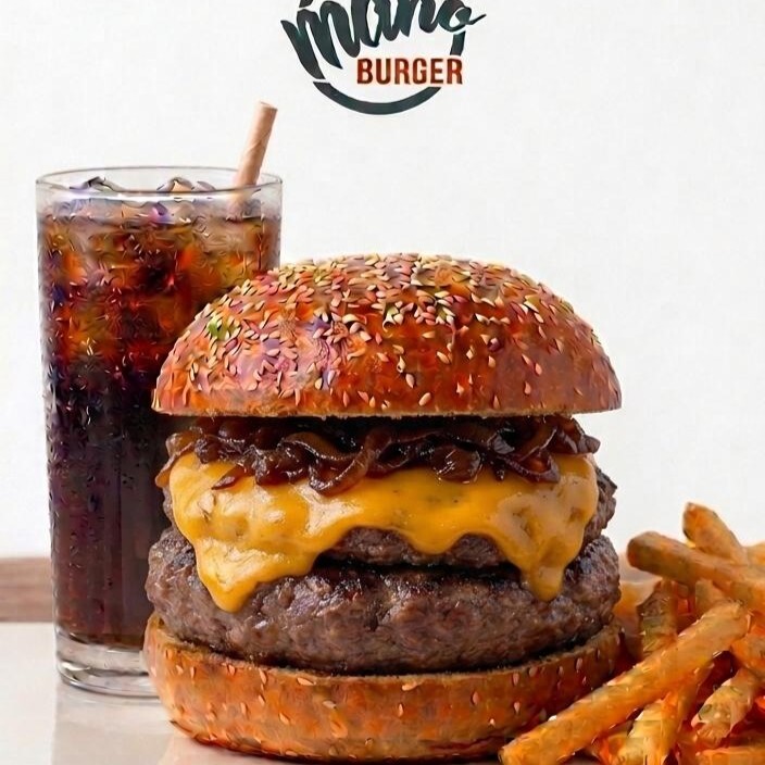 Mano Steak Burger Menü