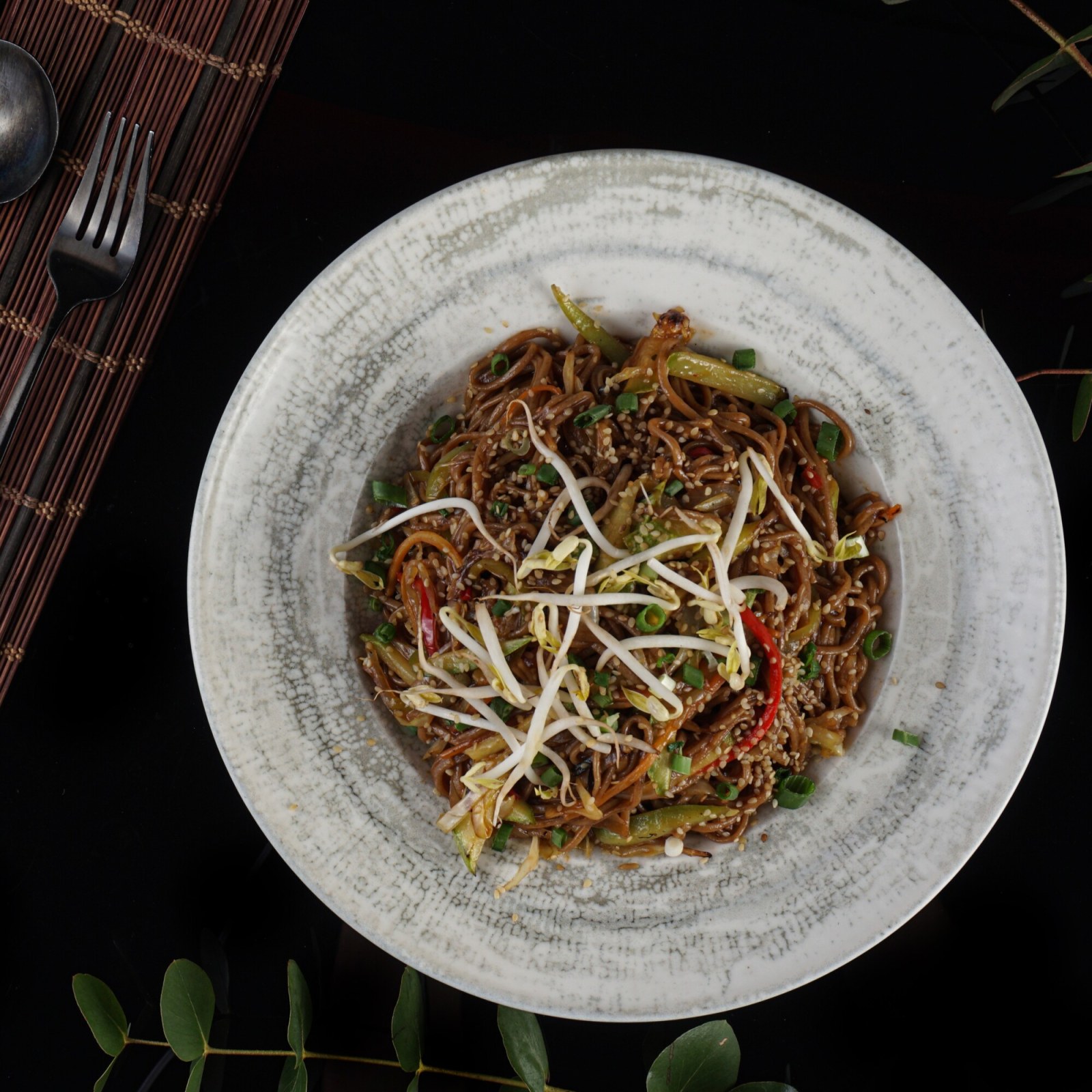 Sebzeli Soba Noodle