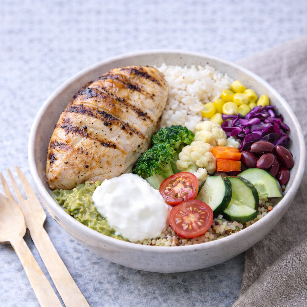 Tavuklu Protein Fit Bowl