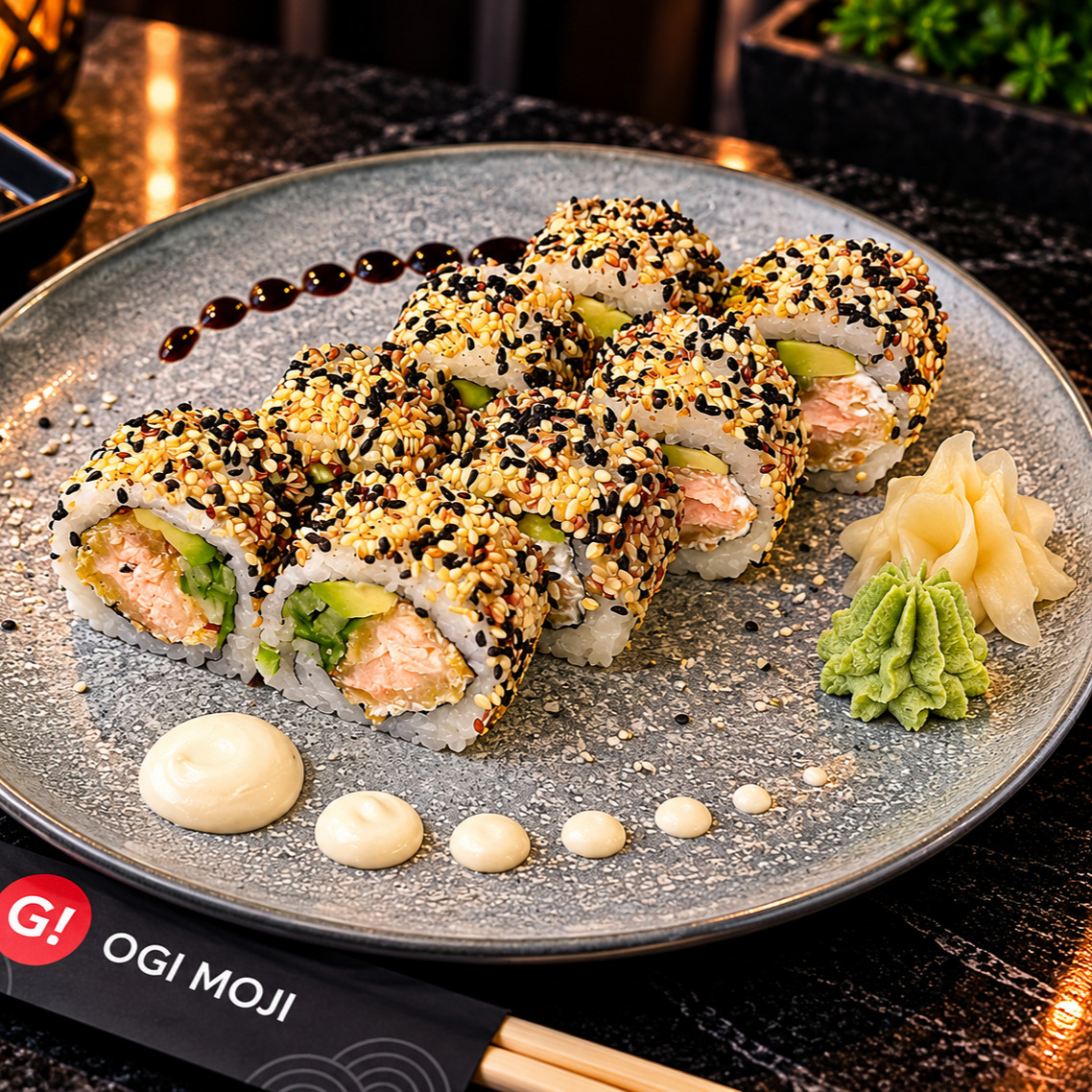 Sesame Roll (8 Pcs.)