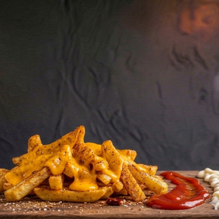 Cheddarlı Patates Kızartması
