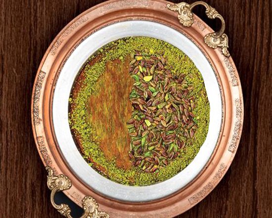 Yarı Hasır Yarı Fıstıkzade Künefe (4 Kişilik)