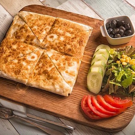 Tavuk Mantar Kaşarlı Gözleme