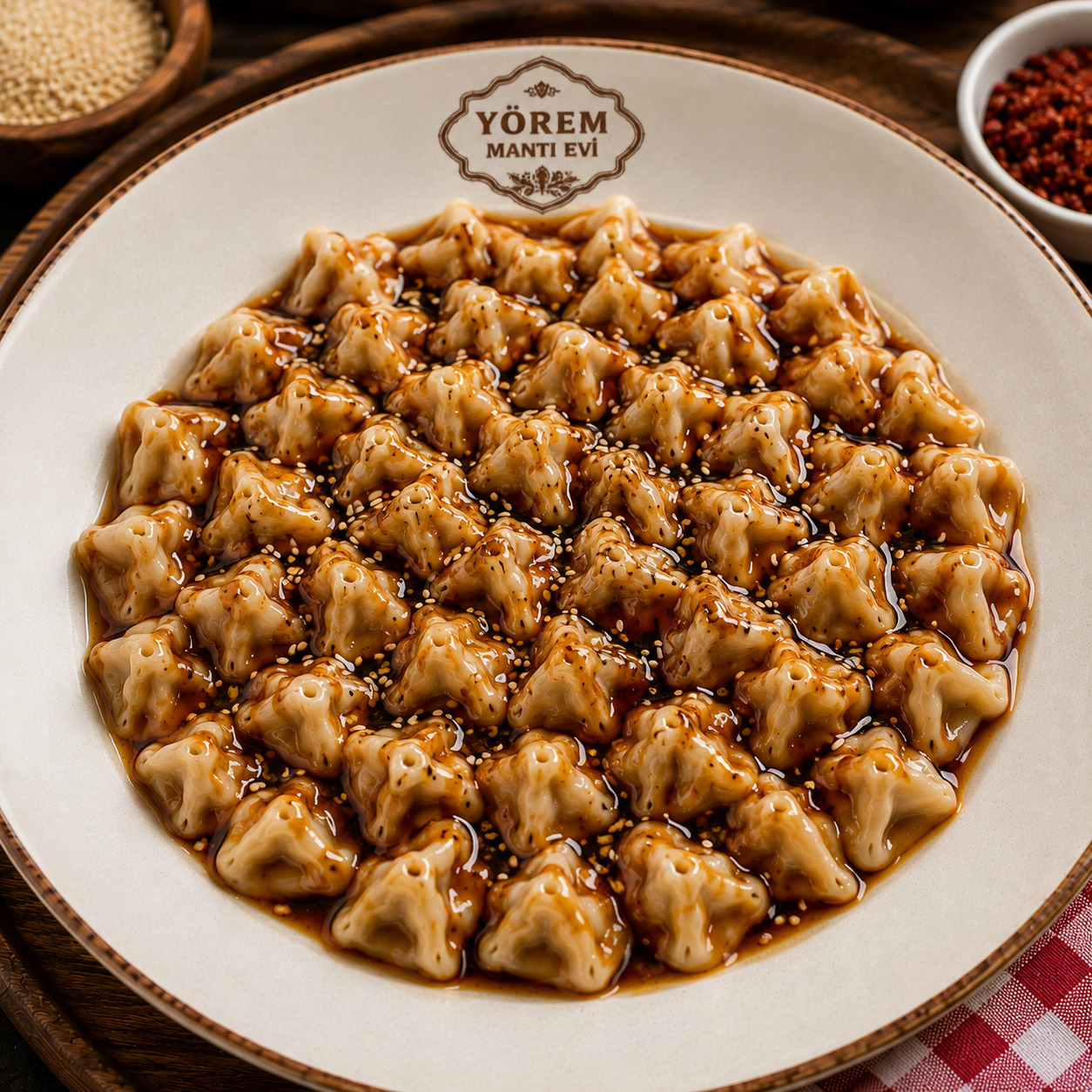 Teriyaki Soslu Mantı