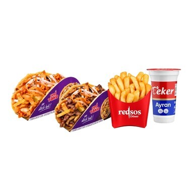 Doritos'lu Red Tako Combo Menü