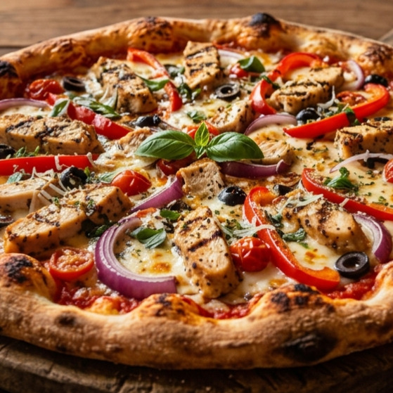 Tavuklu Pizza