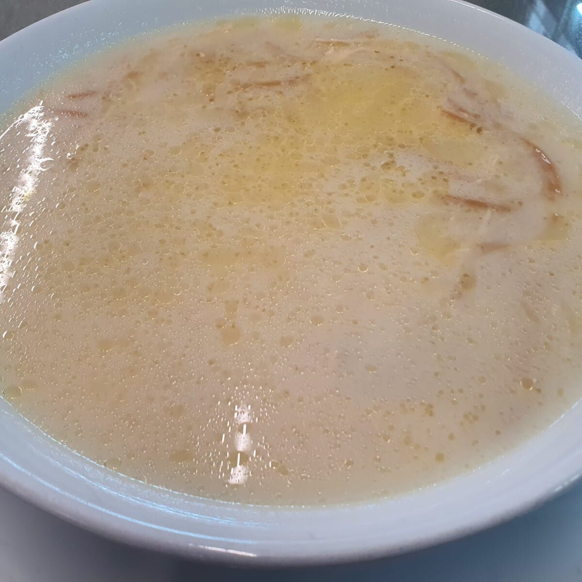 Tavuk Suyu Çorbası