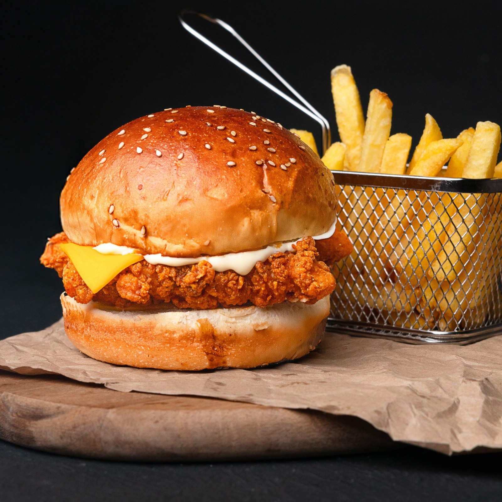 Truffle Chick Burger