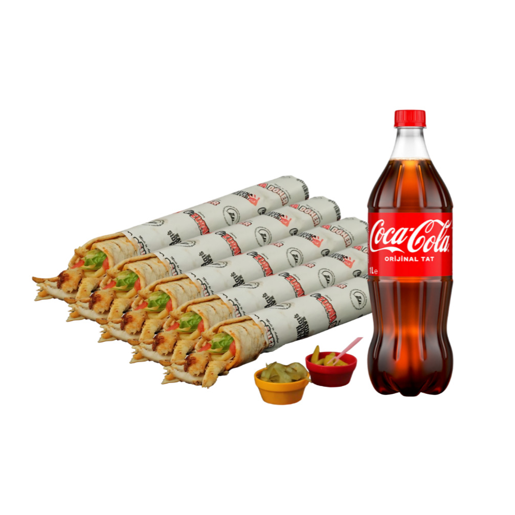 5'li Full Döner Menü